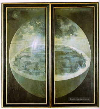  garten galerie - Garten der Lüste äußeren Flügel des Triptychons moralischen Hieronymus Bosch